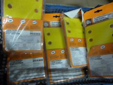 *Five Packets of Quick Fit Sandpaper