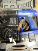 Blue Spot Hammer Drill with Battery and Charger