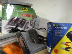 Battery Chargers, Car Mat, Lead Lamp, Radiator Bru
