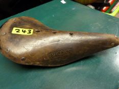 Vintage Brooks Leather Saddle