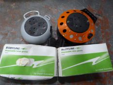 Two Boxes of Latex Gloves and Two Extension Leads