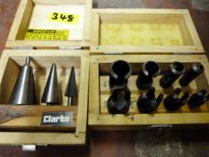 Box of Cone Cutters and Rotary Cutters