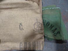 Small Number of Hessian Potato Sacks