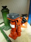 Three Car Jacks
