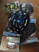 Three Saddle Covers, Cycle Helmet, Heart Rate Watc