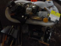 Black & Decker Jigsaw, Screws, Bicycle Saddle, Dri