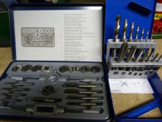 Tap & Die Sets with Drill Bits