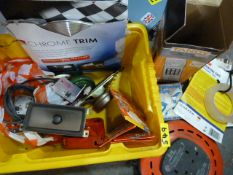 Box Containing Extension Lead, Chrome Trim, Speake