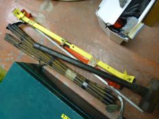 Roof Bars, SledgeHammer and Draining Rods