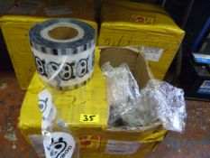 Three Boxes of Pamboo Plastic Wrapping