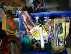 Two Miscellaneous Boxes of Tools and Fittings