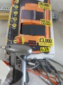 Surge Protector, Soldering Iron and a Small Drill