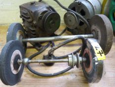 Two Motors and Grinding Wheels