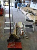 Two Small Sets of Steps and a Quantity of Garden T