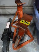 Pair of Axle Stands and a Scissor Jack