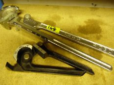 Ridgid 398 Tube Bender and a Clarke Tube Bender