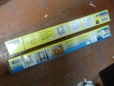 Two Foldable Work Table Trestles