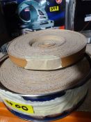 Three Rolls of Wood Effect Edging