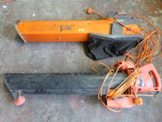Flymo Garden Vac and a Champion Leaf Blower