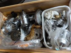 Box of Bike Parts