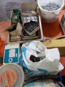 Quantity of Nails, Door and Window Furniture, etc.