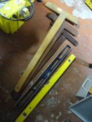 Three T-Squares and Two Spirit Levels