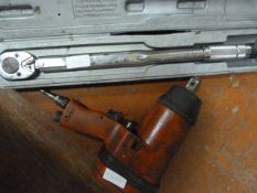 Pneumatic Impact Gun and a Clarke Torque Wrench