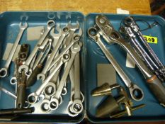 Box of Magnusson Ratchet Spanners