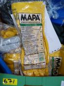 Fifteen Pairs of Rubber Work Gloves