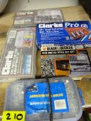 Mixed Lot Including Car Fuse Kit, Drill BIts, Stud