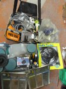 Mixed Lot Including Fans, Diamond Sharpeners, Resp