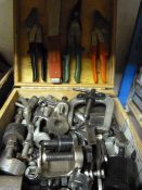 Box of Drawing Gear, Lever Knips, etc.