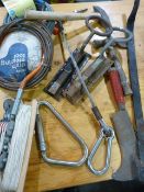 Mixed Lot Including Bill Hook, Roofing Tile Knife,