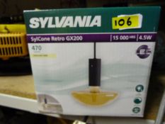*Sylvania Sylcone Retro GX200 Ceiling Light