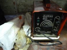 Dallas 40 1610 Welder with Quantity of Welding Rod