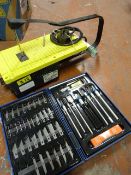 Model Making Bench Saw and a Set of Scalpels