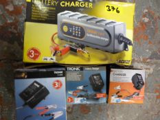 Four Battery Chargers