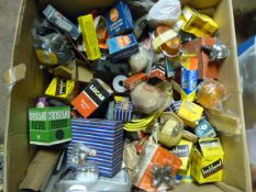 Large Box of Car Parts and Accessories