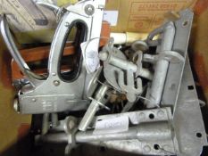 Box of Staples and Door Bolts