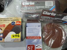 Belt Sandpaper and Sandpaper Sets