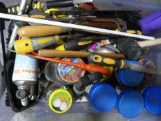 Box of Screws and Assorted Tools