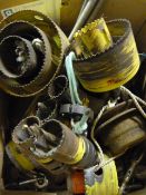 Box of Circular Boring Bits