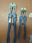 Two Record Bolt Cutters