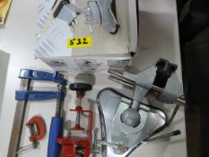 Box of Clamps and Vices