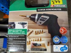 Parkside Power Screwdriver