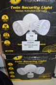 *Nightwatcher LED Twin Security Light