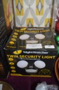 *Nightwatcher LED Twin Security Light