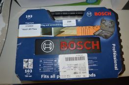 *Bosch 103pc Drill & Screwdriver Set
