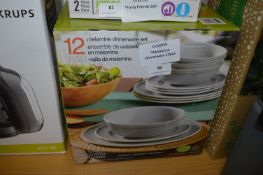 *12pc Melamine Dinnerware Set