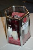 *WIV Glass Lantern Toiletry Gift Set